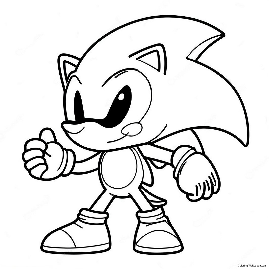 Cream Sonic Coloring Page 21051