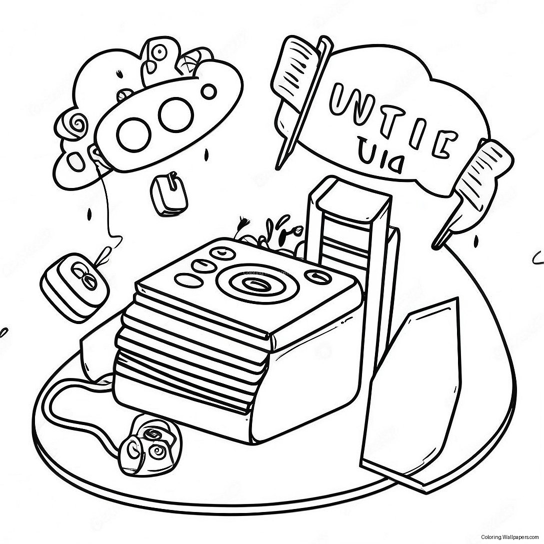 Creative Debt-Free Goals Coloring Page 48395