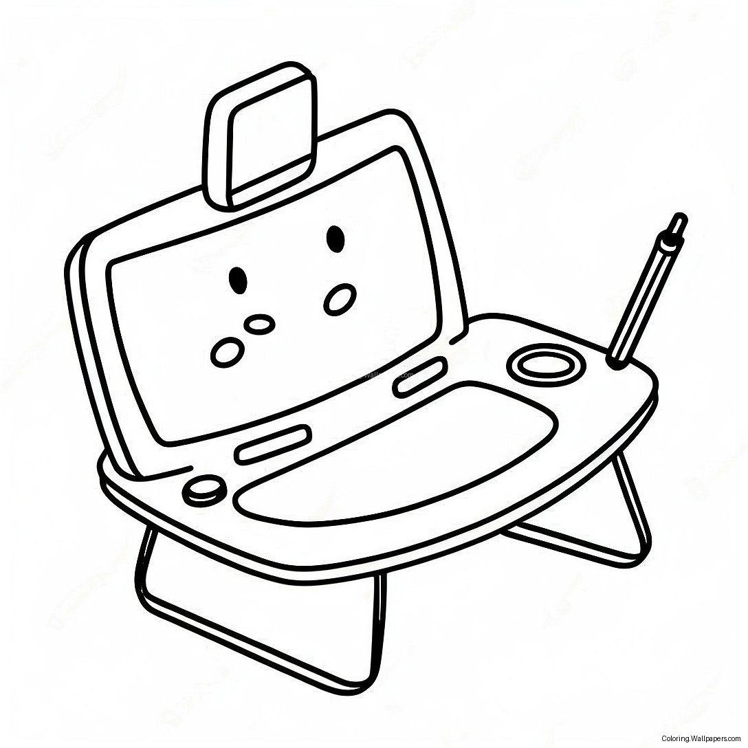 Creative Leap Pad Imagination Desk Coloring Page 50339