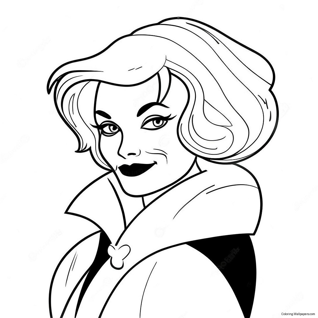 Cruella De Vil Målarbok 14957