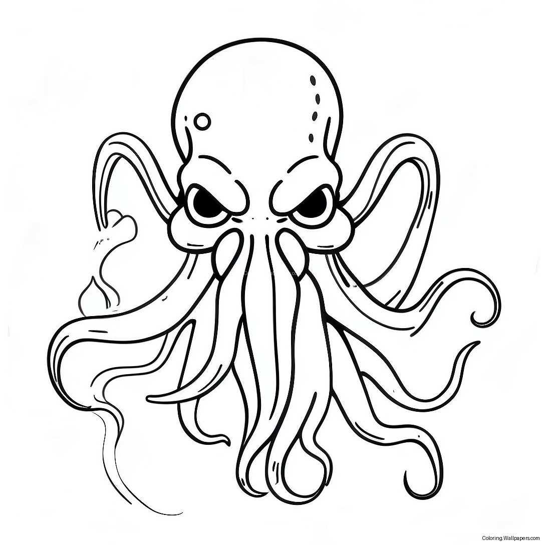 Cthulhu Mythos Coloring Page 36249