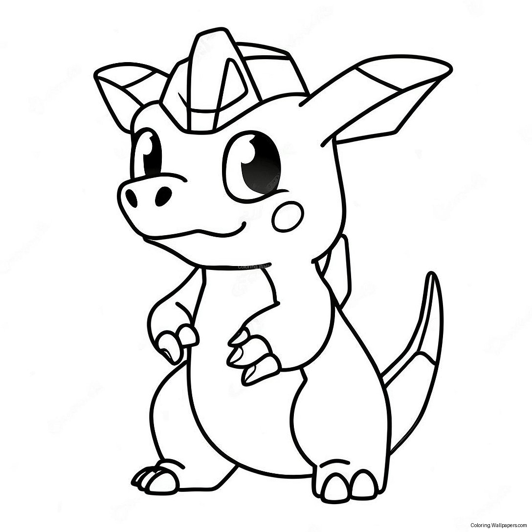 Cubone Coloring Page 54277