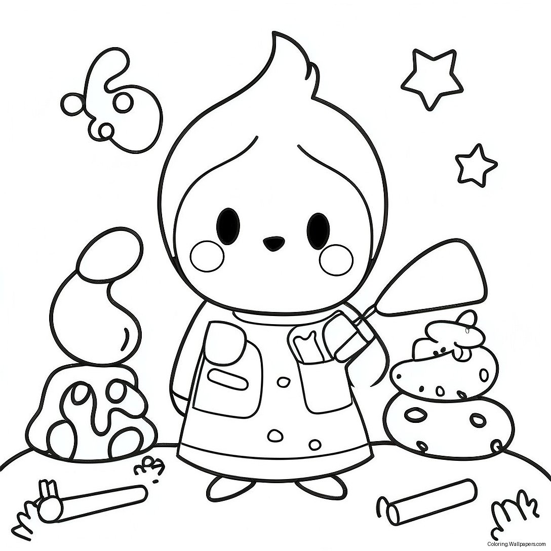 Cut Coloring Pages For Kids 5393