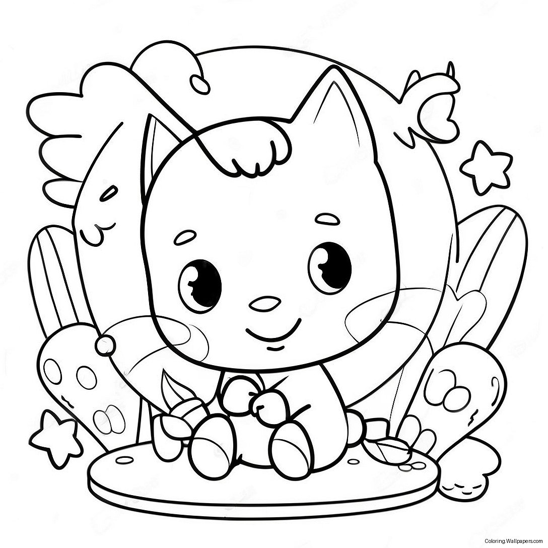 Cut Coloring Pages For Kids 5396