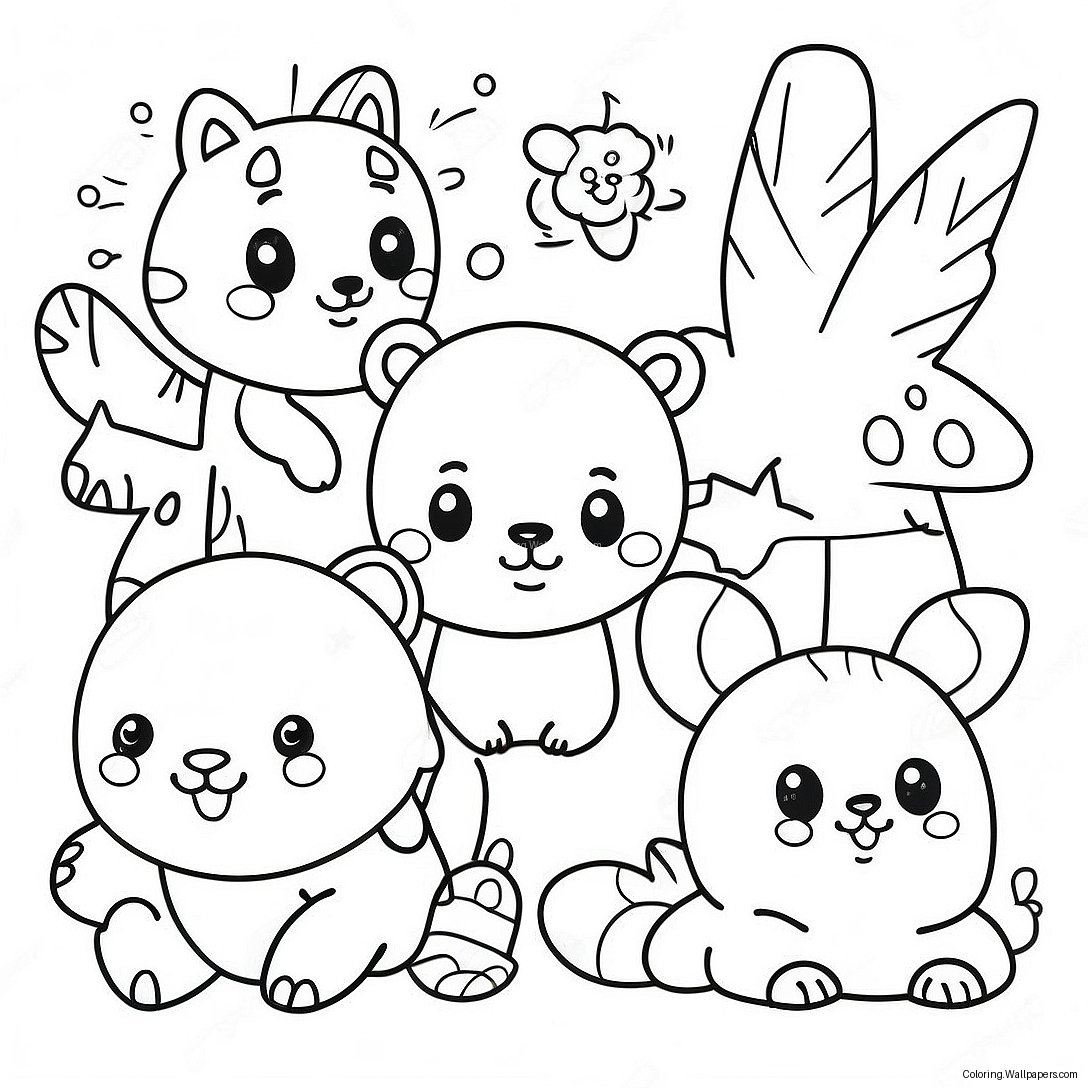 Cute Animals Affected By Climate Change Coloring Page 24519