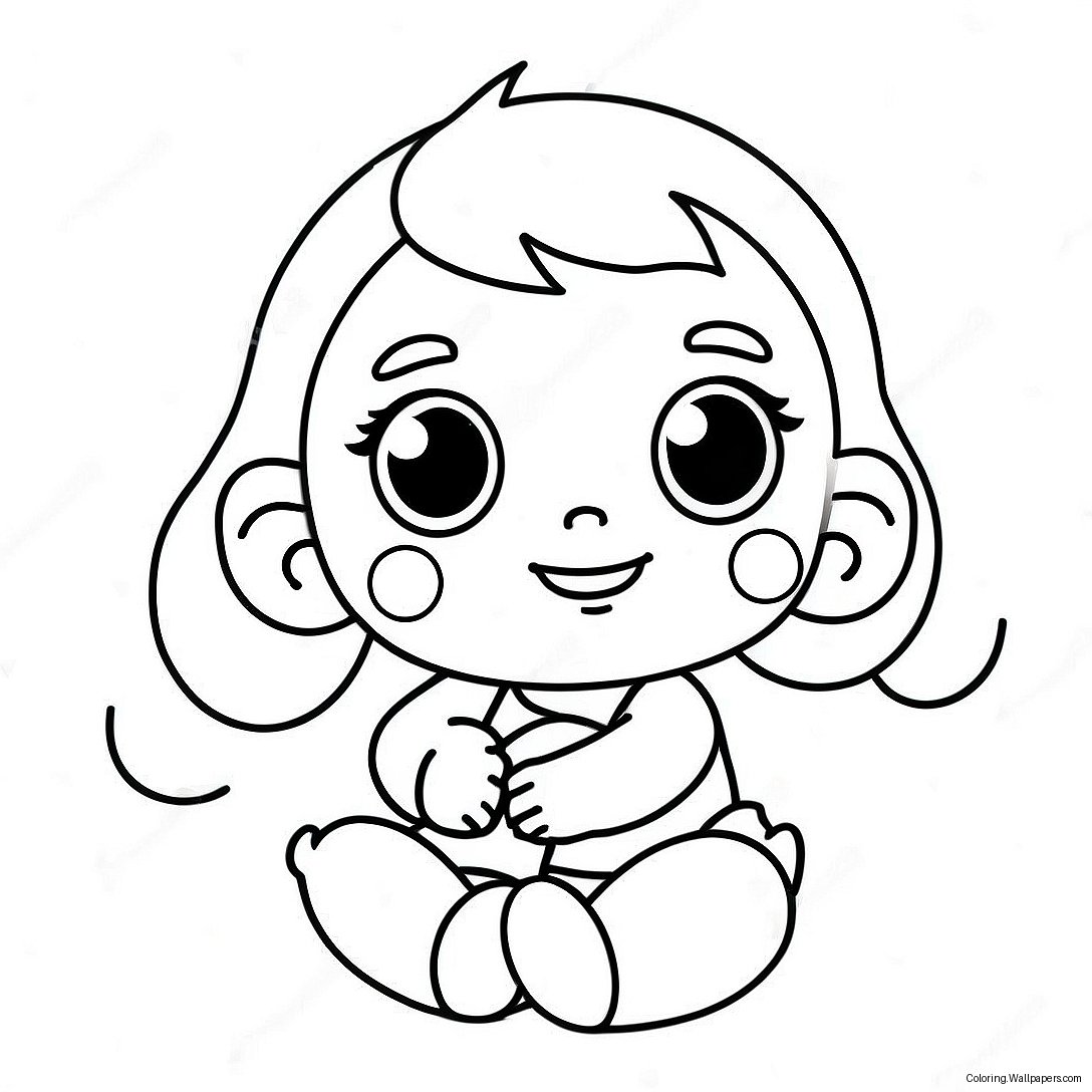 Cute Baby Alive Coloring Page 9393