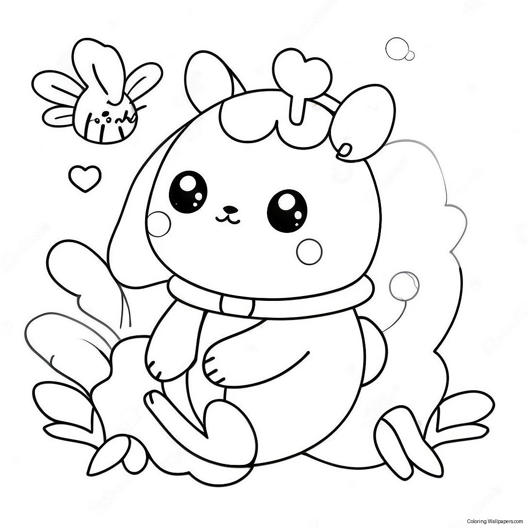 Página Para Colorear De La Aventura De La Linda Abeja Y Puppycat 56066