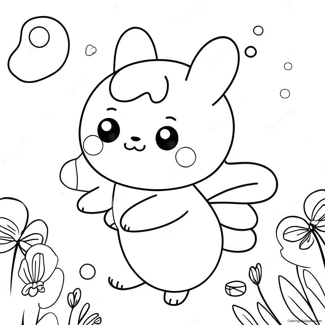 Página Para Colorear De La Aventura De La Linda Abeja Y Puppycat 56068