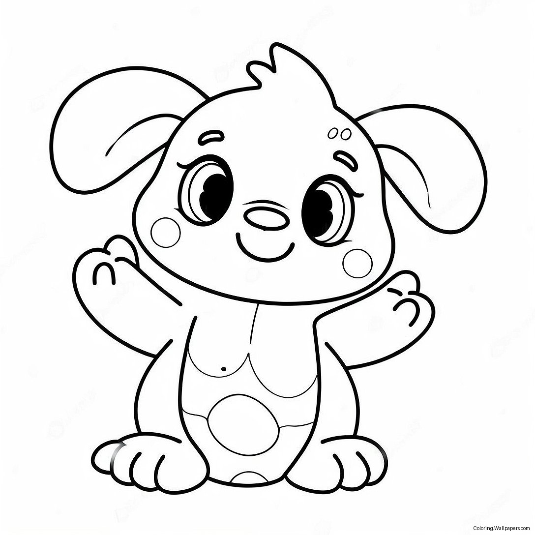 Cute Cartoon Obj Coloring Page 11149