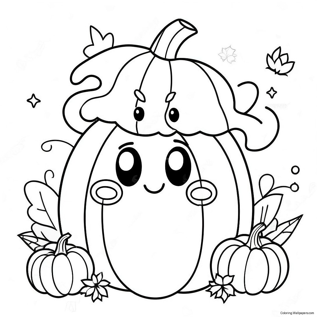 Cute Christian Pumpkin Coloring Page 11358