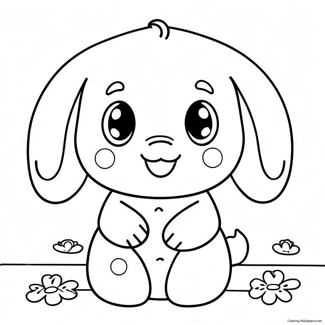 Page À Colorier De Cinnamoroll Mignon 12306