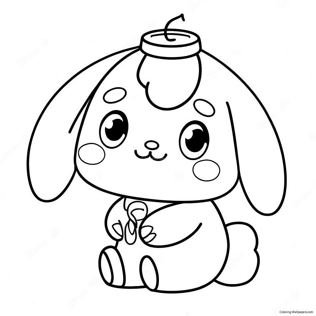 Página Para Colorear De Cute Cinnamoroll 12308