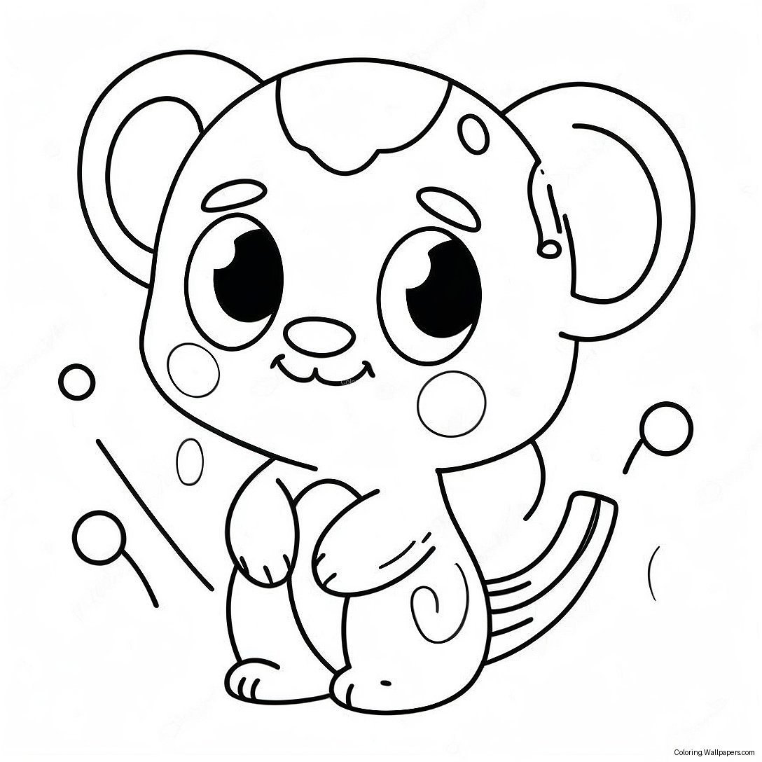 Cute Deviner Characters Coloring Page (46094-36444)