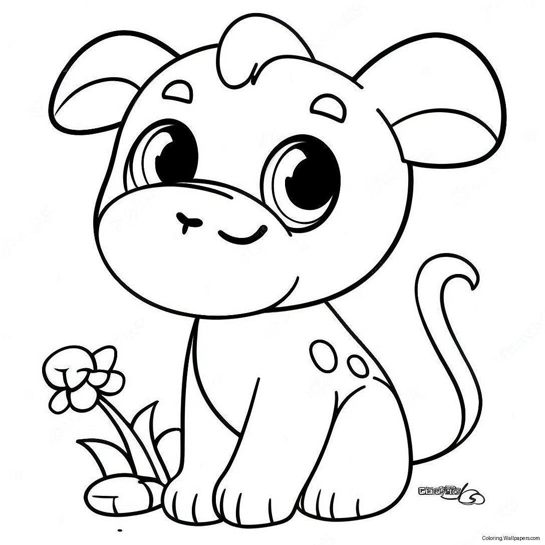 Cute Littlest Pet Shop Animals Coloring Page 13331