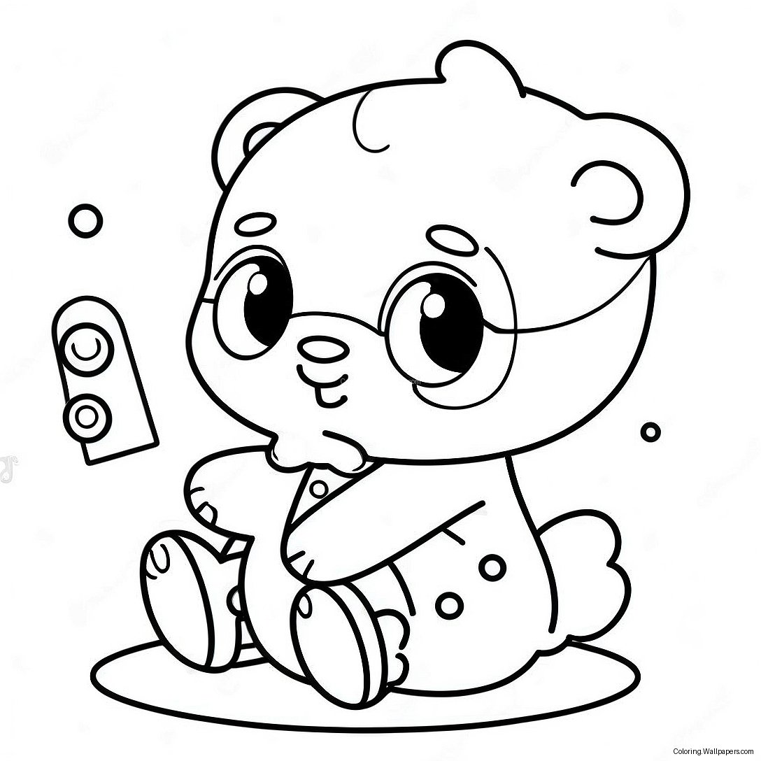 Cute Lol Baby Coloring Page 44045