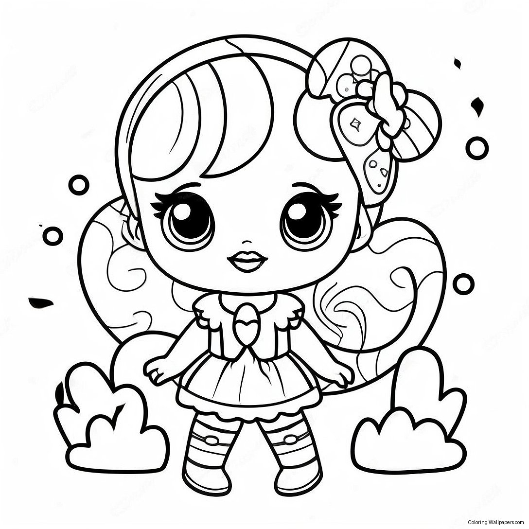 Cute Monster High Baby Characters Coloring Page 36491