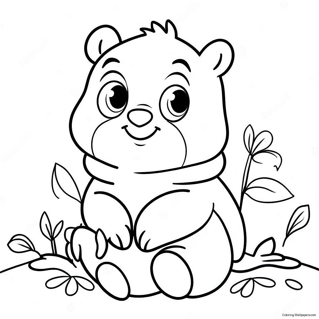 Cute Owl Winnie The Pooh Coloring Page 45637