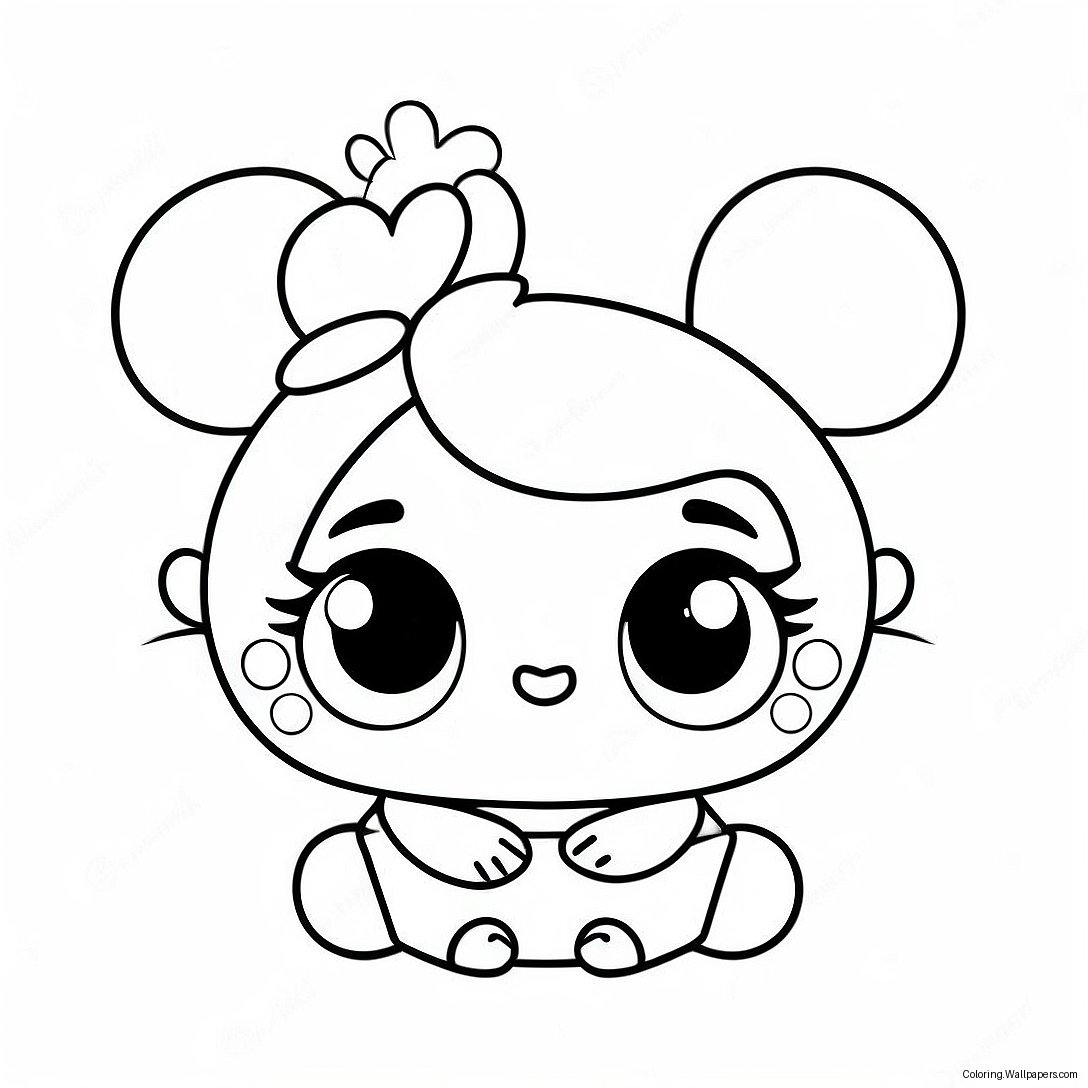 Cute Pucca With Friends Coloring Page 21076