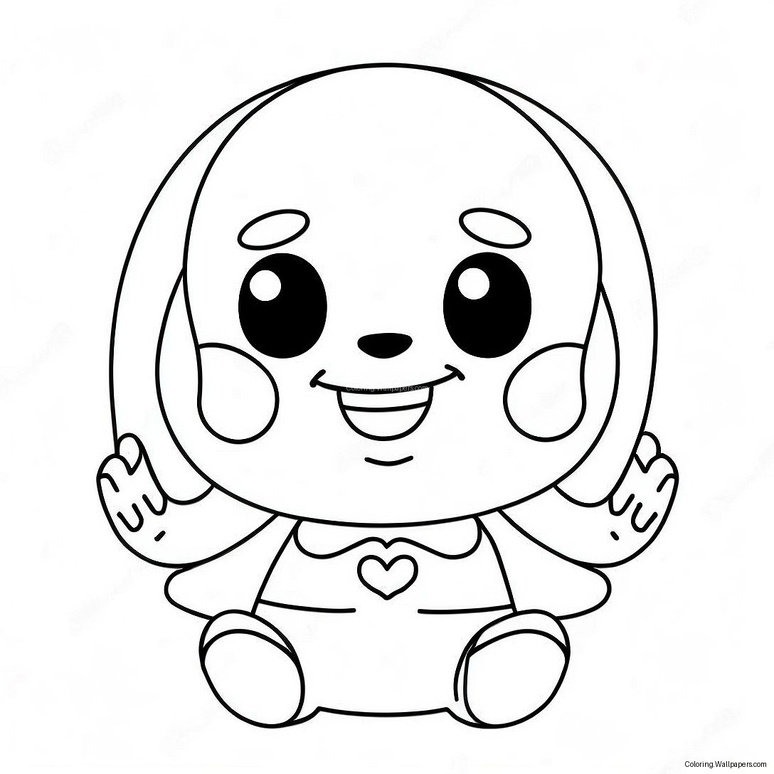 Cute Sans With A Smile Coloring Page 8136