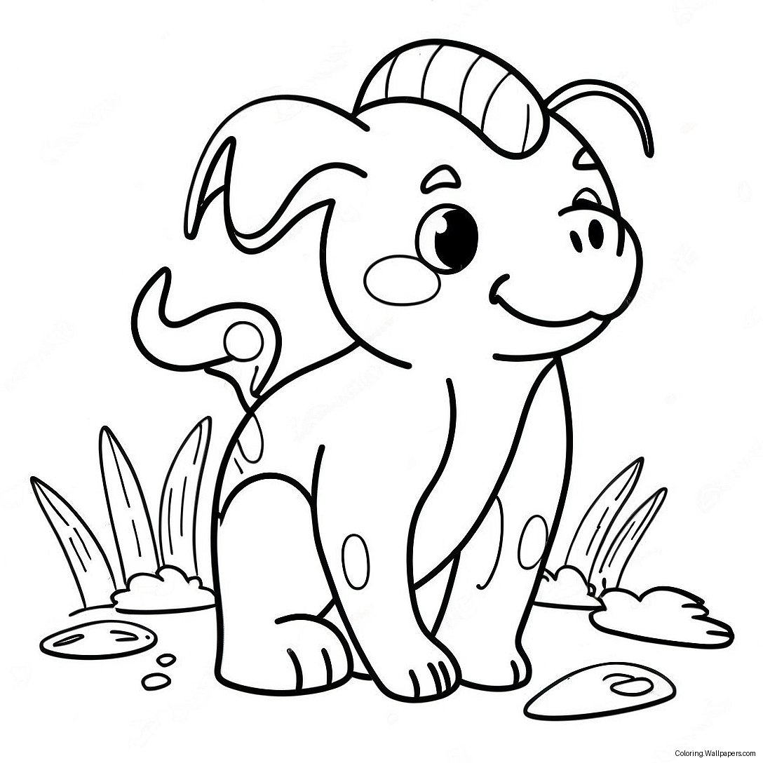 Cute September Animals Coloring Page 50956