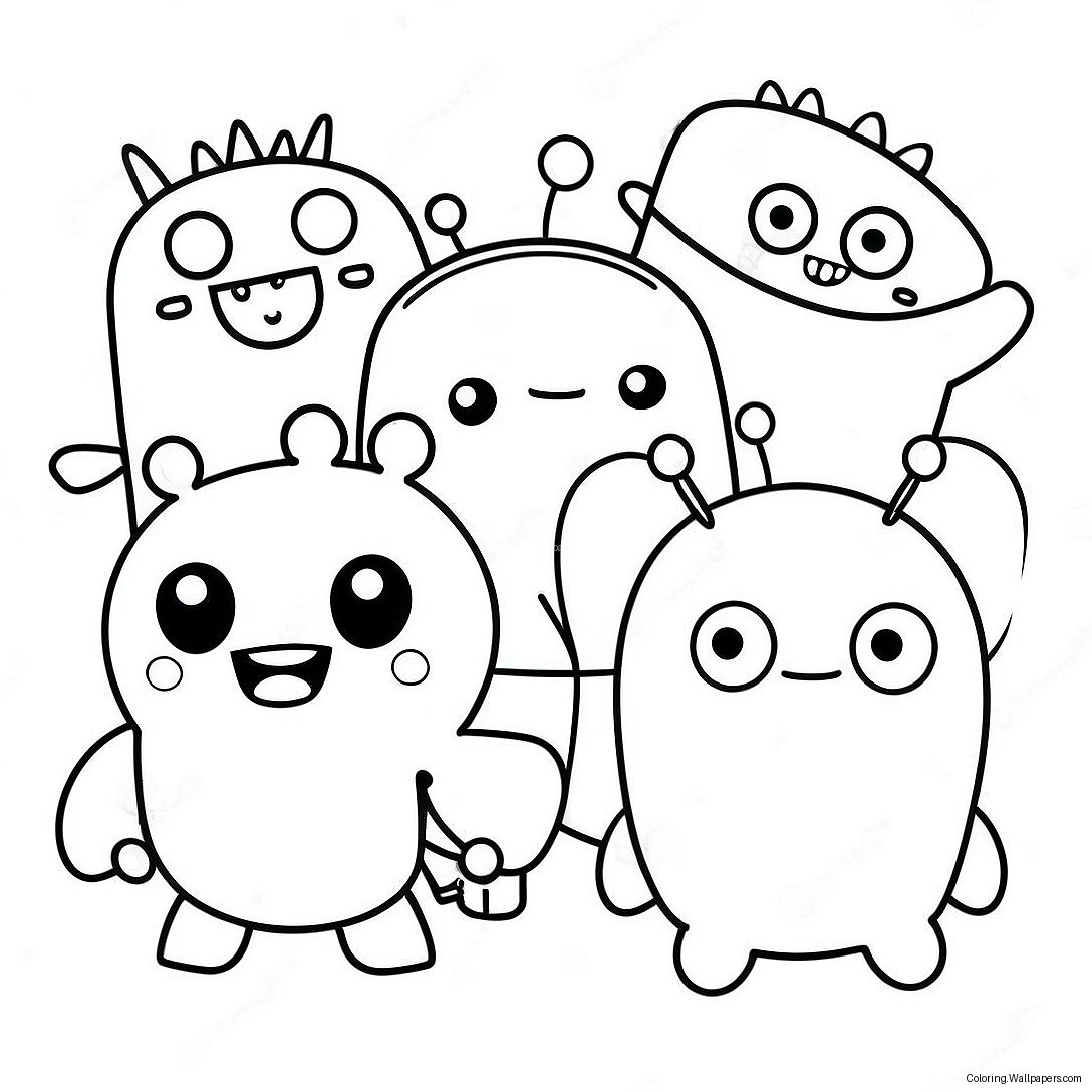 Cute Ugly Dolls Coloring Page (11631-9116)