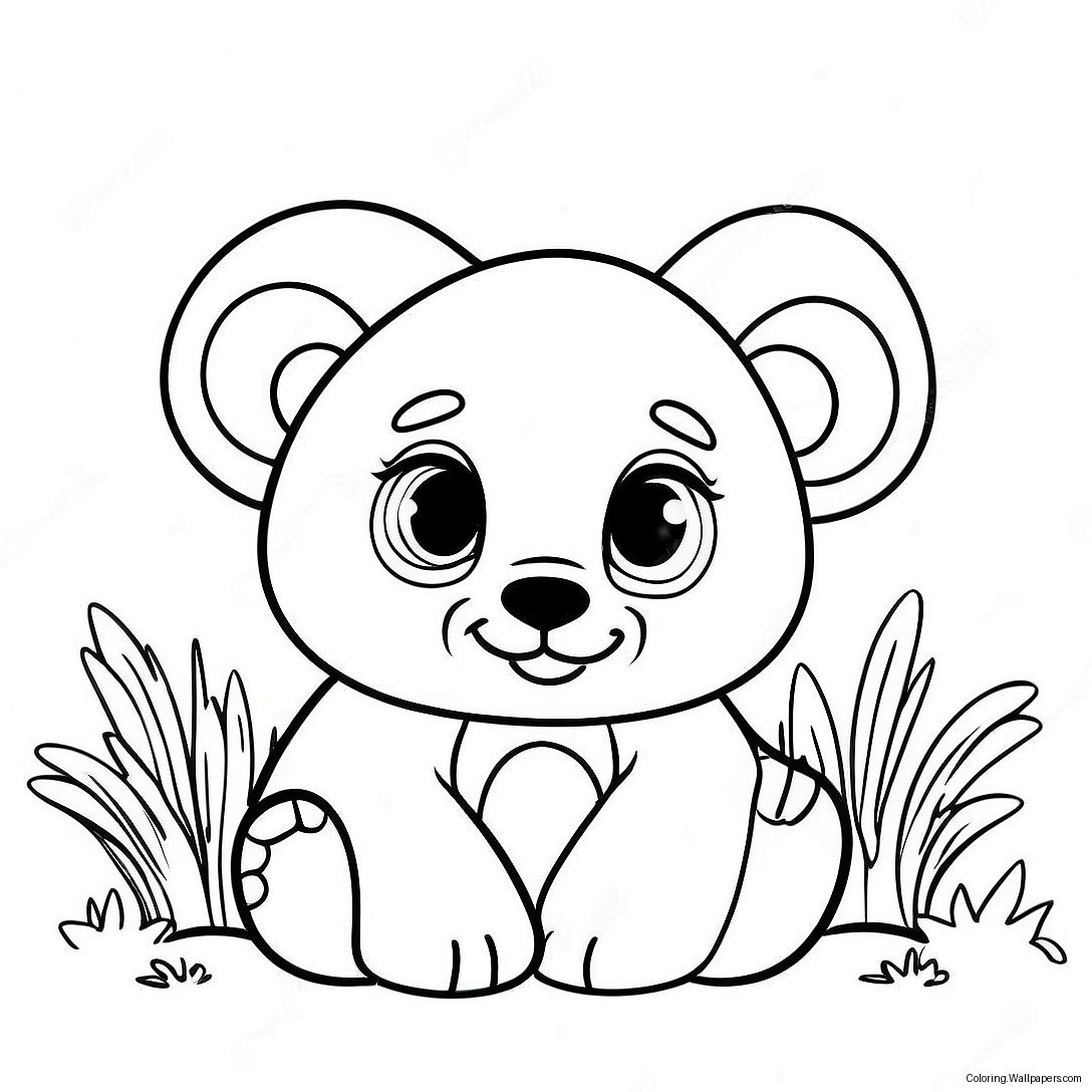 Cute Wwf Animals Coloring Page 42974