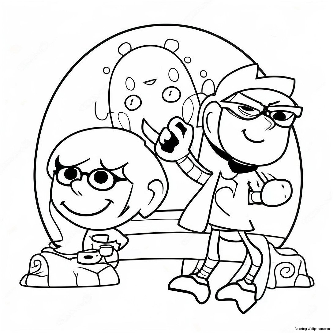 Cyberchase Coloring Page 30744