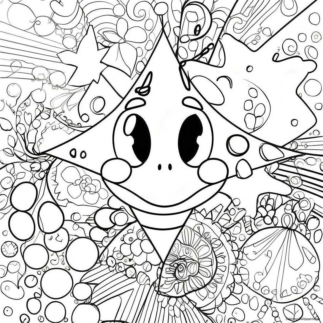 D Billions Coloring Page 40971