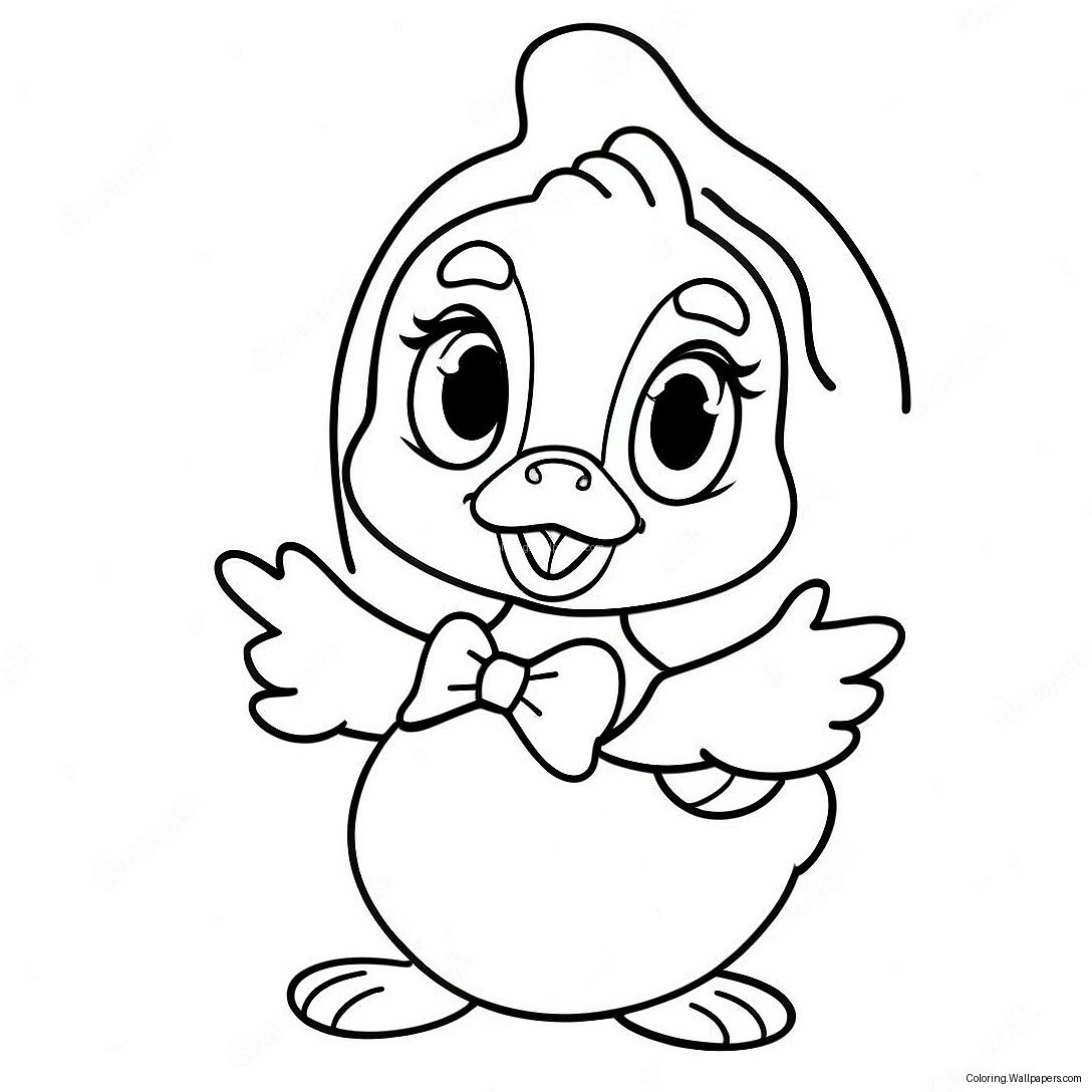 Daisy Duck -Värityskuva 733