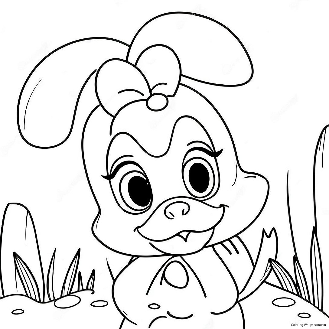 Ausmalbild Von Daisy Duck 735