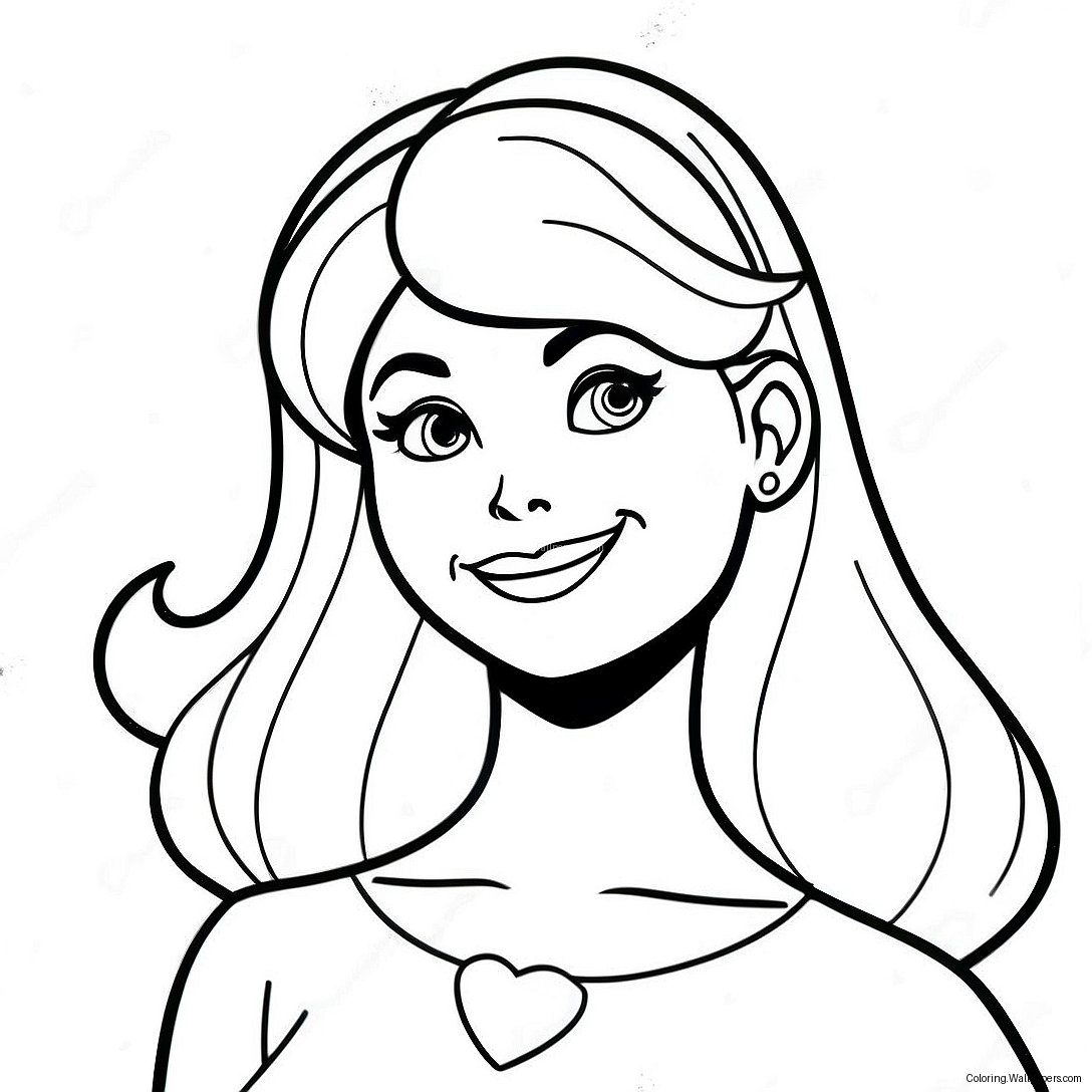 Daphne From Scooby Doo Coloring Page 18991