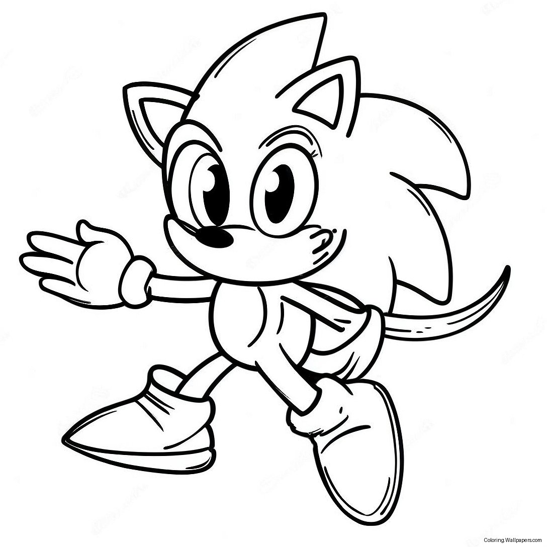 Página Para Colorear De Darkspine Sonic 54003