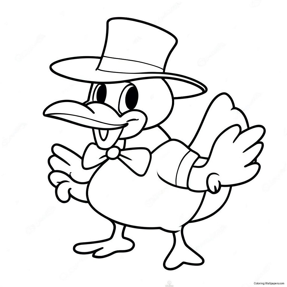 Darkwing Duck Coloring Page 52883