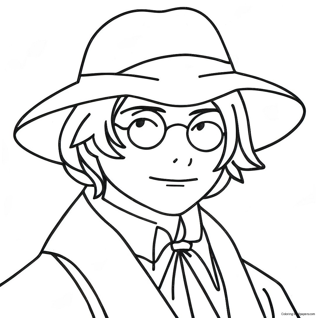 Dazai Coloring Page 53328