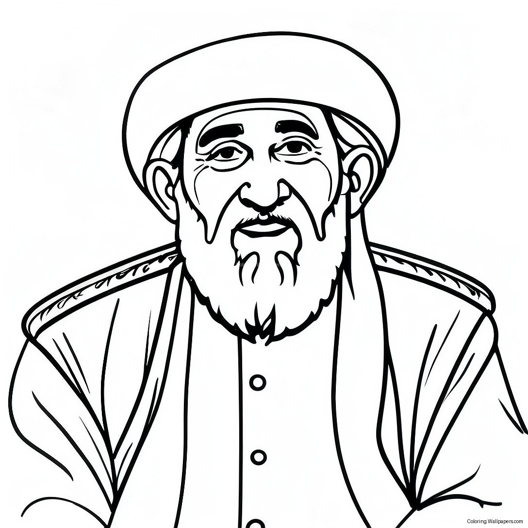 Page À Colorier De Dd Osama 57899