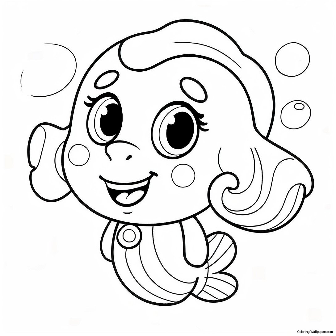 Deema Bubble Guppies Coloring Page 56940