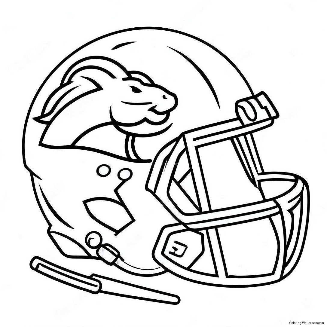 Denver Broncos Logotyp Målarbild 18006