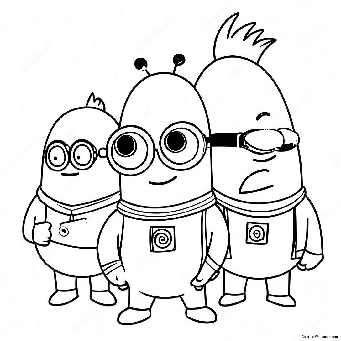 Despicable Me 3 Coloring Page 20645