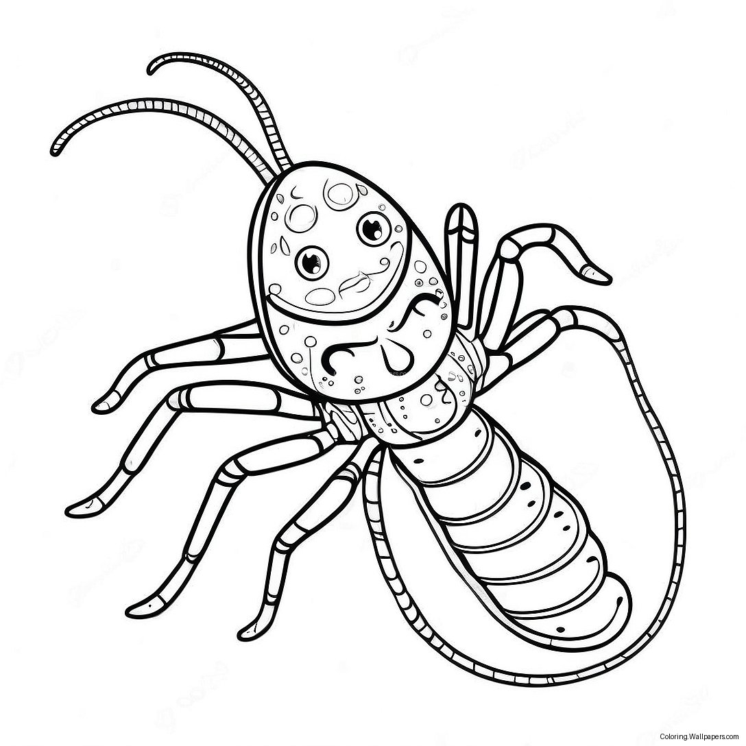 Detailed Scorpio Constellation Coloring Page 47772