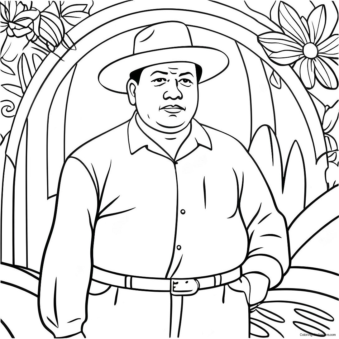 Diego Rivera Coloring Page 27515