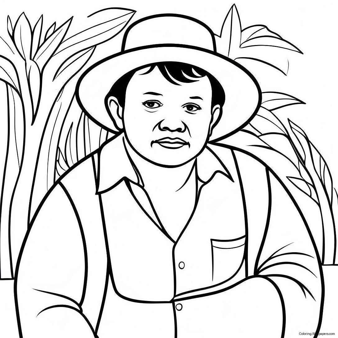 Diego Rivera Coloring Page 27516