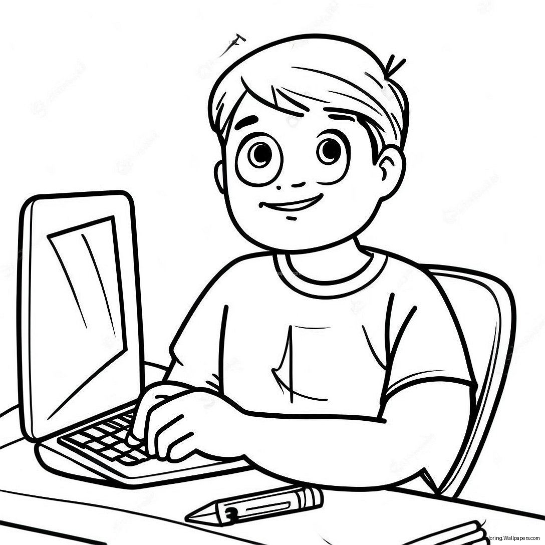 Digital Citizenship Coloring Page 27661