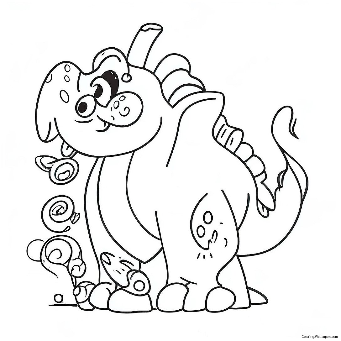 Diluc In Action Coloring Page 46945