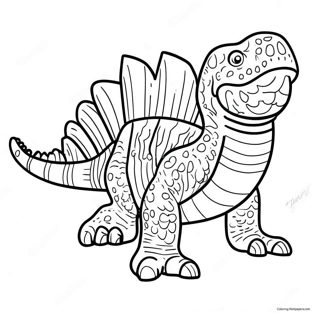 Dimetrodon Ausmalbild 54225