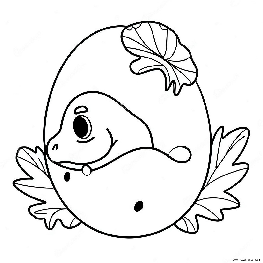 Dino Egg Coloring Page 36759