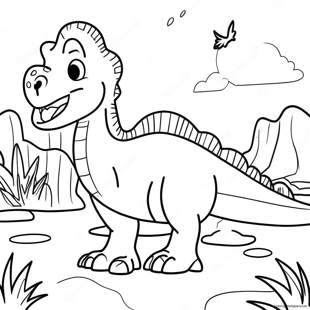 Dino Ranch Coloring Page 20265