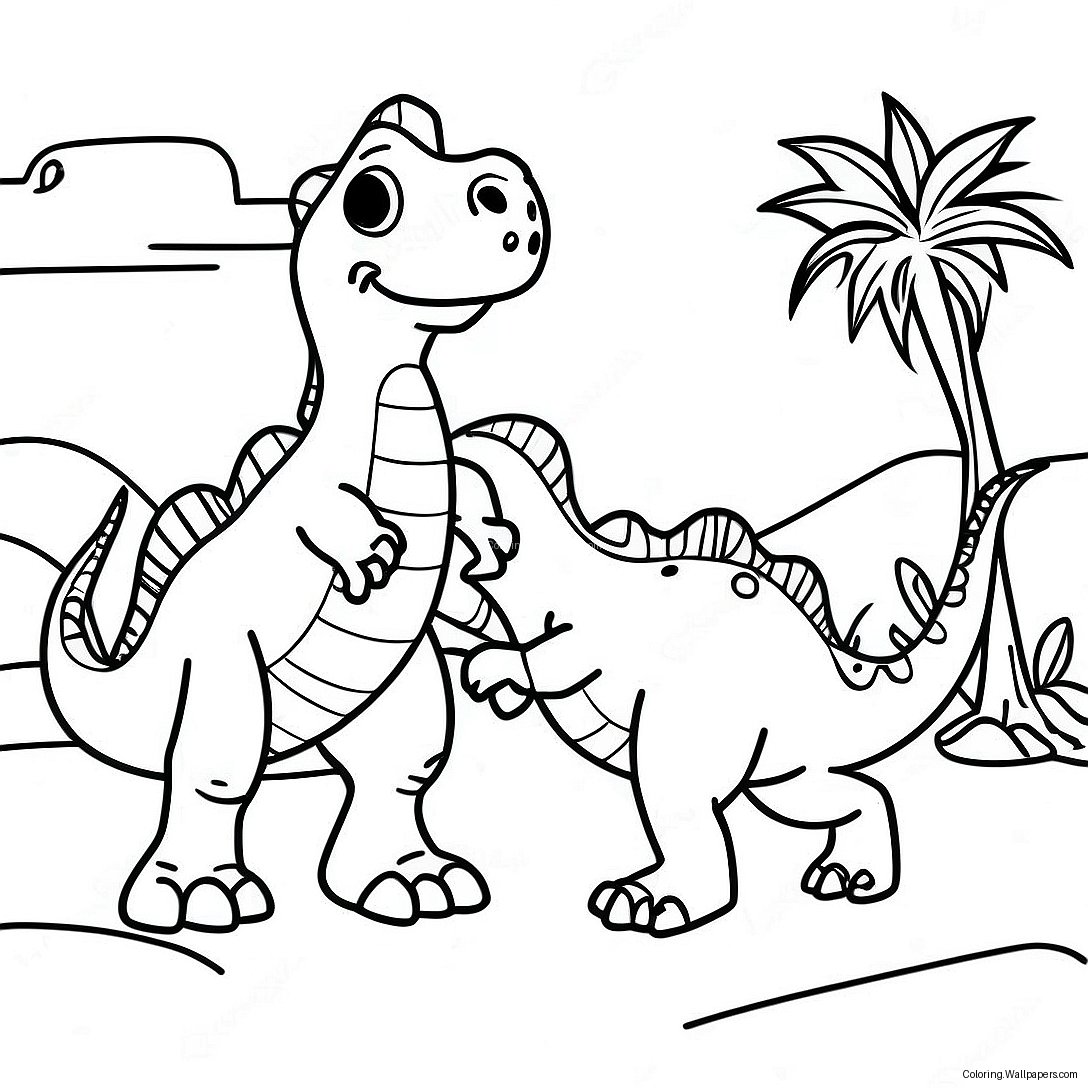 Dino Ranch Coloring Page 20266