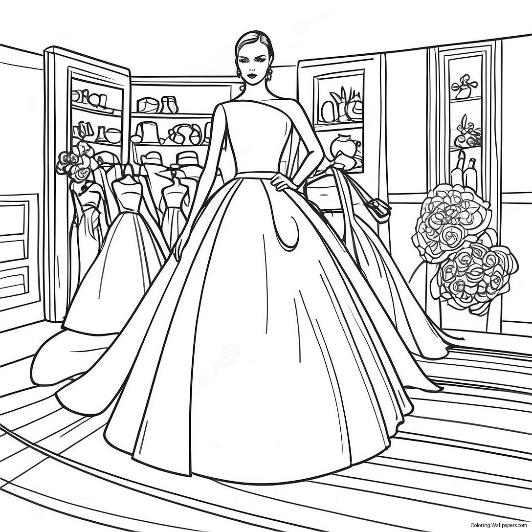 Dior Activity Coloring Page 38185