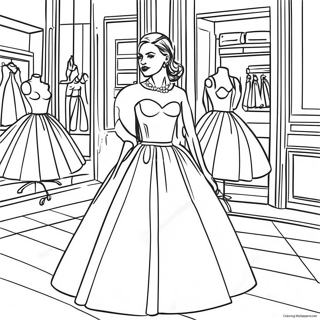 Dior Activity Coloring Page 38188