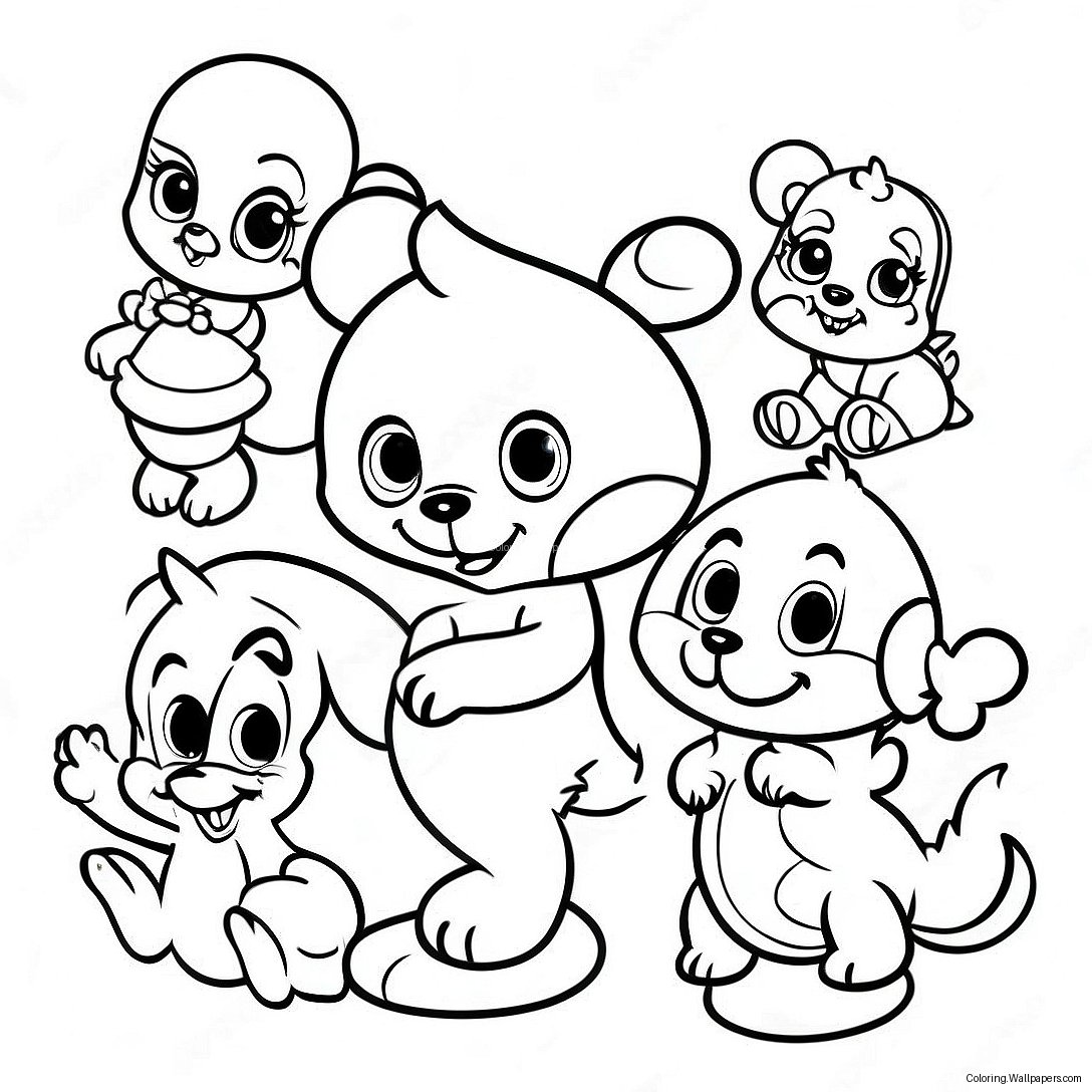 Disney Baby Characters Coloring Page 19828